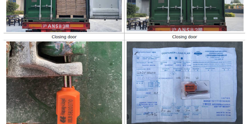 Container loading supervision