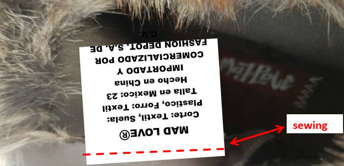 Footwear Label Verification